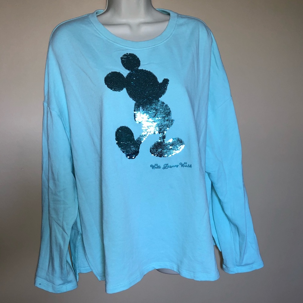 Walt Disney World Sequin sweatshirt size Large